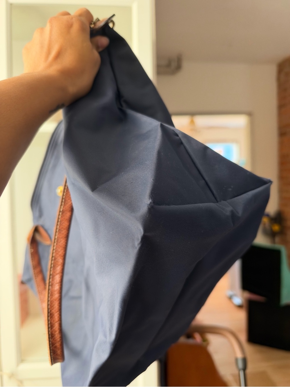 Longchamp Le Pliage Original L Tote Bag - Picture 6 of 9